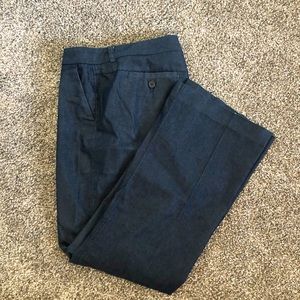 Denim-Color Work Pants